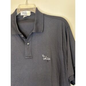 NWT Vintage The Titleist Collection Black Polo Casual Golf Shirt Men's Size 2XL